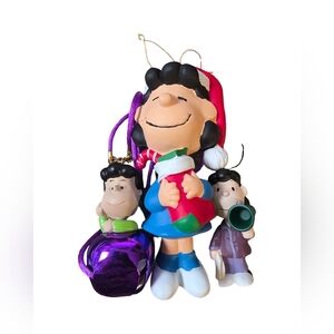 Peanuts Lucy 3 Ornament Set